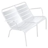 Подвійне крісло Luxembourg Duo 4105 Cotton White (410501) | Фотогалерея товарів | Вілла Ванілла Подвійне крісло Luxembourg Duo 4105 Cotton White від виробника Fermob, артикул (410501)|Фото товару|Офіційний імпортер ➜ Вілла Ванілла