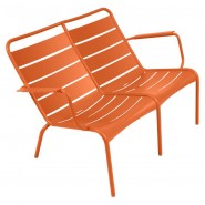 Каталог фото | Подвійне крісло Luxembourg Duo 4105 Carrot (410527) - Подвійне крісло Luxembourg Fermob | Вілла Ванілла