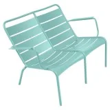 Подвійне крісло Luxembourg Duo 4105 Lagoon Blue від виробника Fermob, артикул (410546)|Галерея зображень|Офіційний імпортер ➜ Вілла Ванілла