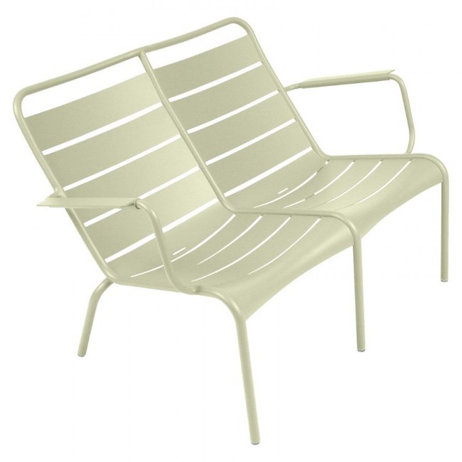 Подвійне крісло Luxembourg Duo 4105 Willow Green від виробника Fermob, артикул (410565)|Світлини товарів|Офіційний імпортер ➜ Вілла Ванілла