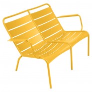 Каталог фото | Подвійне крісло Luxembourg Duo 4105 Honey (410573) - Подвійне крісло Luxembourg Fermob | Вілла Ванілла