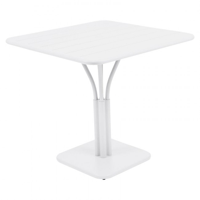 Стіл Luxembourg 4147 Cotton White (414701) від Fermob |Переглянути розділ: Столи Luxembourg 80x80 Pedestal Стіл Luxembourg 4147 Cotton White (414701) від Fermob | Детальний огляд | Villa Vanilla