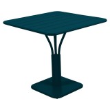 Стіл Luxembourg 4147 Acapulco Blue (414721) від Fermob |Переглянути розділ: Столи Luxembourg 80x80 Pedestal Стіл Luxembourg 4147 Acapulco Blue (414721) від Fermob | Детальний огляд | Villa Vanilla