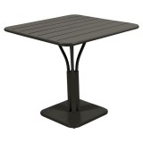 Стіл Luxembourg 4147 Liquorice (414742) від Fermob |Переглянути розділ: Столи Luxembourg 80x80 Pedestal Стіл Luxembourg 4147 Liquorice (414742) від Fermob | Детальний огляд | Villa Vanilla