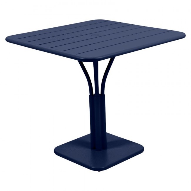 Стіл Luxembourg 4147 Deep Blue (414792) від Fermob |Переглянути розділ: Столи Luxembourg 80x80 Pedestal Стіл Luxembourg 4147 Deep Blue (414792) від Fermob | Детальний огляд | Villa Vanilla