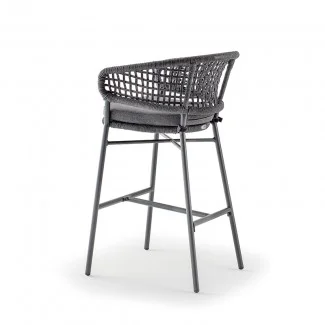 Барний стілець Atol Anthracite