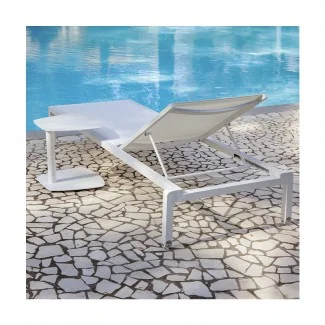 Шезлонг GS 927 White