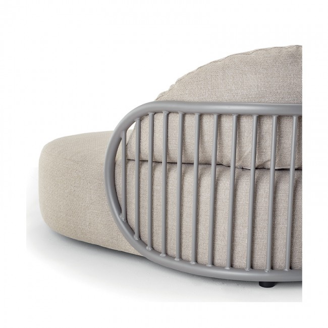 Диван-шезлонг Nest Taupe (NE-CA/T) від Grattoni |Переглянути розділ: Пляжні шезлонги Диван-шезлонг Nest Taupe (NE-CA/T) від Grattoni | Детальний огляд | Villa Vanilla