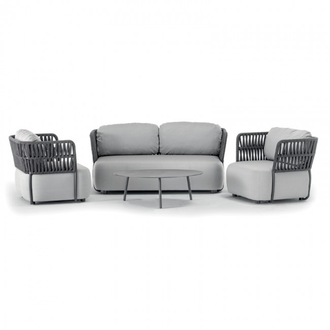 Комплект меблів для відпочинку Soft Anthracite (SOF-K/AT) від Grattoni | Детальний огляд | Villa Vanilla