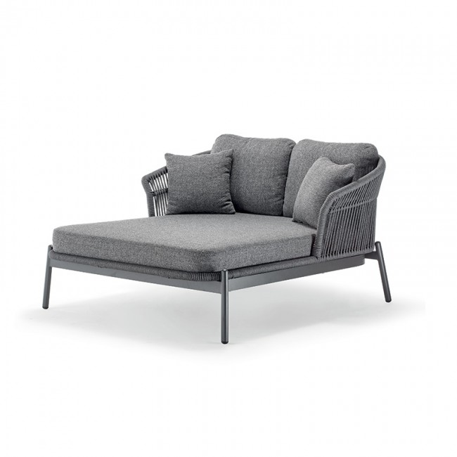 Диван-шезлонг Tropea Anthracite (TR-CA/AT) від Grattoni | Детальний огляд | Villa Vanilla