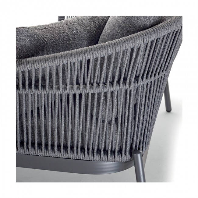 Диван-шезлонг Tropea Anthracite (TR-CA/AT) від Grattoni | Детальний огляд | Villa Vanilla