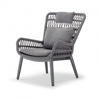 Лаунж крісло Tropea Anthracite