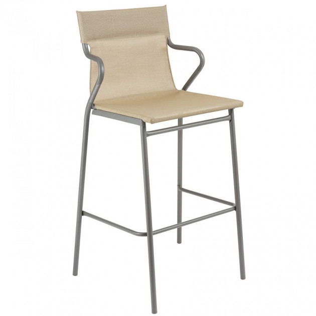 Барний стілець Horizon Noisette (lfm9006-9077) - Вуличні барні стільці Lafuma