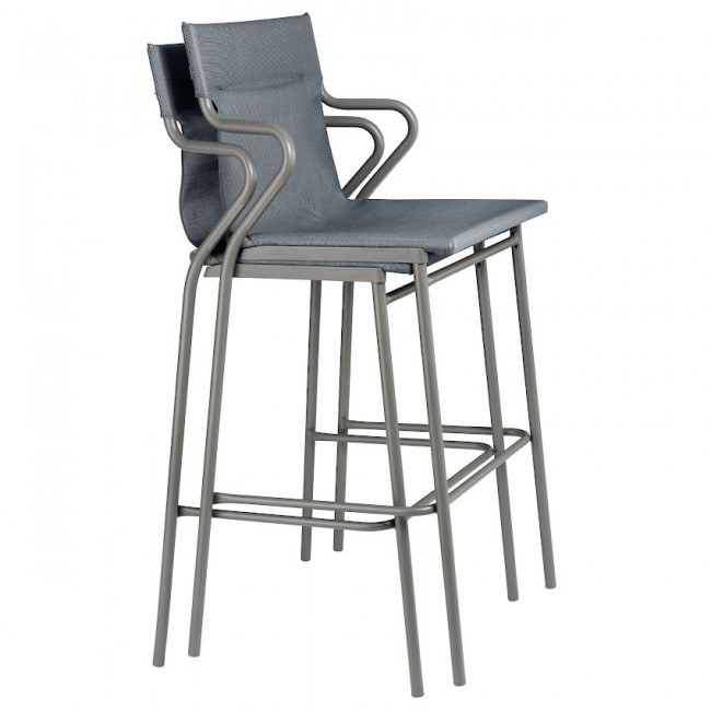 Барний стілець Horizon Storm Grey від виробника Lafuma, артикул (lfm9006-9075)|Галерея зображень|Офіційний імпортер ➜ Вілла Ванілла