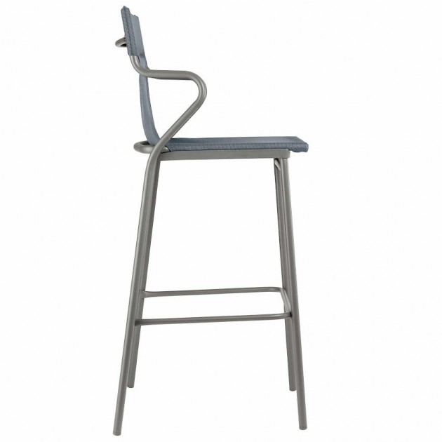 Каталог фото | Барний стілець Horizon Storm Grey (lfm9006-9075) - Вуличні барні стільці Lafuma | Вілла Ванілла