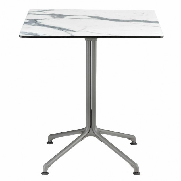 Каталог фото | Квадратний стіл Horizon Marbre Blanc (lfm9016-9444) - Обідні столи Lafuma | Вілла Ванілла