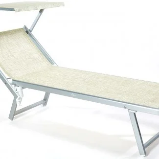 Шезлонг 501 Relax Ecru