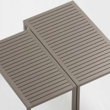 Обідній стіл Cube 120x70 Tortora (47659.10.000) | Фото товару | Вілла Ванілла Обідній стіл Cube 120x70 Tortora від виробника Nardi, артикул (47659.10.000)|Завнішній вигляд|Офіційний імпортер ➜ Вілла Ванілла