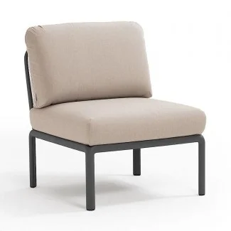 Модуль Komodo Centrale Antracite Canvas Sunbrella® laminato