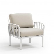 Каталог фото | Модульне крісло Komodo Poltrona Bianco Tech Panama (40371.00.131) - Модульне крісло Komodo Poltrona Nardi | Вілла Ванілла