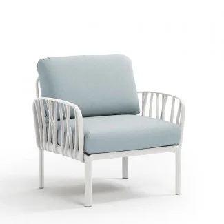 Модульне крісло Komodo Poltrona Bianco Ghiaccio Sunbrella®