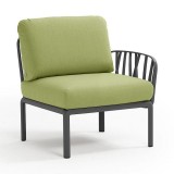 Модуль Komodo Terminale DX/SX Antracite Avocado Sunbrella® (40372.02.139) | Світлини товарів | Вілла Ванілла Модуль Komodo Terminale DX/SX Antracite Avocado Sunbrella® від виробника Nardi, артикул (40372.02.139)|Фото в інтерьєрі|Офіційний імпортер ➜ Вілла Ванілла