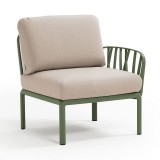 Модуль Komodo Terminale DX/SX Agave Canvas Sunbrella® від виробника Nardi, артикул (40372.16.141)|Фотогалерея|Офіційний імпортер ➜ Вілла Ванілла