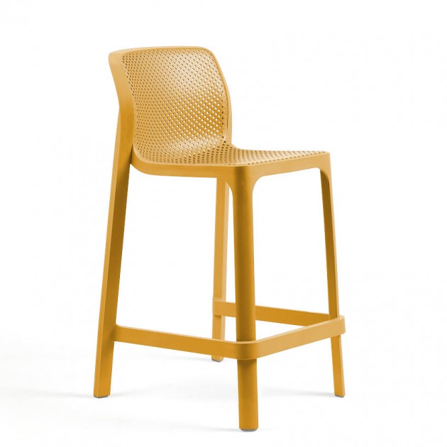 Каталог фото | Напівбарний стілець Net mini Senape (40356.56.000) - Напівбарний стілець Net mini Nardi | Вілла Ванілла