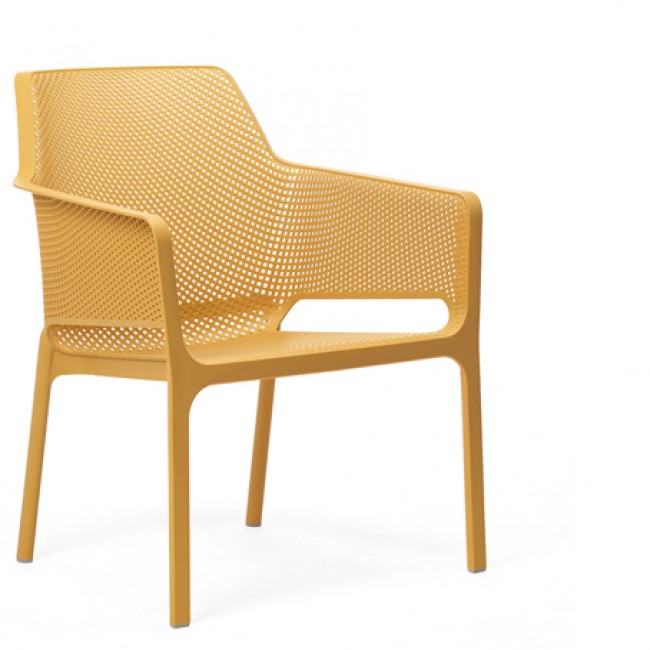 Крісло Net Relax Senape від виробника Nardi, артикул (40327.56.000)|Фотогалерея|Офіційний імпортер ➜ Вілла Ванілла