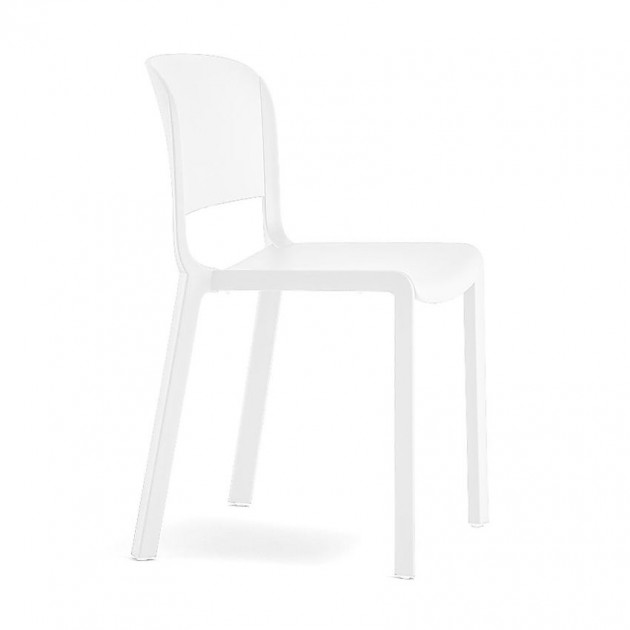 Каталог фото | Вуличний стілець Dome 260 Bianco (260bi) - Стільці для літніх кафе Pedrali | Вілла Ванілла