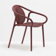 Каталог фото | Крісло Remind 3735 Rosso (3735ro) - Вуличні крісла для кафе Pedrali | Вілла Ванілла