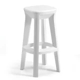 Барний табурет Frozen Square Stool 6342 C2 White від виробника Plust, артикул (6342C2)|Фотогалерея товарів|Офіційний імпортер ➜ Вілла Ванілла
