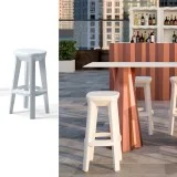 Барний табурет Frozen Square Stool 6342 N2 Ashen від виробника Plust, артикул (6342N2)|3D-моделі|Офіційний імпортер ➜ Вілла Ванілла