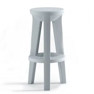Барний табурет Frozen Stool 6313 N2 Ashen