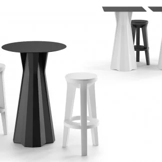 Барний табурет Frozen Stool 6313 C2 White