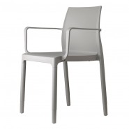 Крісло Chloé Trend 2637 Light Grey (263782) - Вуличні крісла для кафе S•CAB