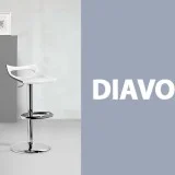 Барний стілець Diavoletto 2220 Linen від виробника S•CAB, артикул (2220)|Фотогалерея товарів|Офіційний імпортер ➜ Вілла Ванілла