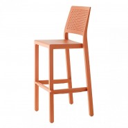 Каталог фото | Барний стілець Emi 2345 Terracotta (234573) - Emi 2345 S•CAB | Вілла Ванілла