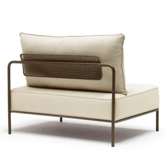 Центральний диванний модуль Flap 2888 Mocha Cream