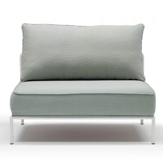 Центральний диванний модуль Flap 2888 Linen Sage Green Центральний диванний модуль Flap 2888 Linen Sage Green