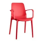 Крісло Ginevra 2333 Rosso Geranio (233342) | Фото товару | Вілла Ванілла Крісло Ginevra 2333 Rosso Geranio від виробника S•CAB, артикул (233342)|Завнішній вигляд|Офіційний імпортер ➜ Вілла Ванілла