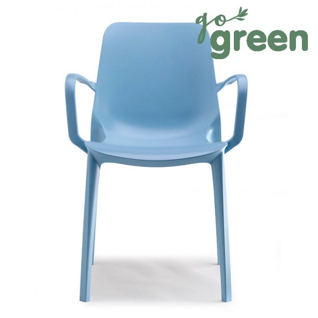 Крісло Ginevra Go Green 2378 Light Blue від виробника S•CAB, артикул (237862)|Галерея зображень|Офіційний імпортер ➜ Вілла Ванілла