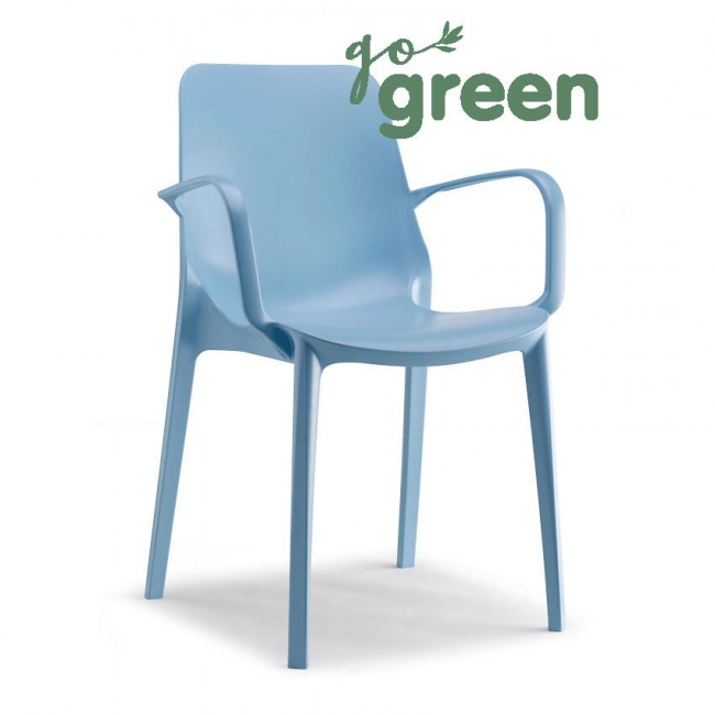 Крісло Ginevra Go Green 2378 Light Blue від виробника S•CAB, артикул (237862)|Галерея зображень|Офіційний імпортер ➜ Вілла Ванілла
