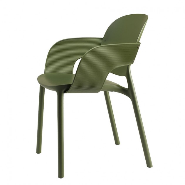 Каталог фото | Крісло Hug 2382 Go Green Olive (238256) - Вуличні крісла для кафе S•CAB | Вілла Ванілла