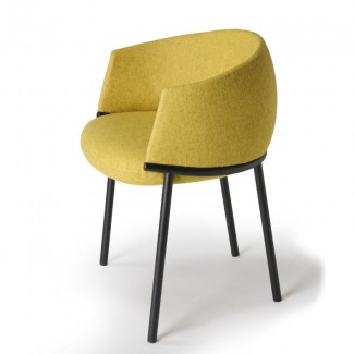 Крісло Koala Antracite Yellow W1-L8