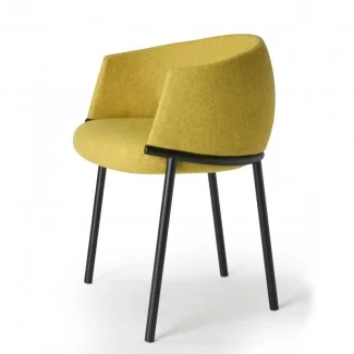 Крісло Koala Antracite Yellow W1-L8