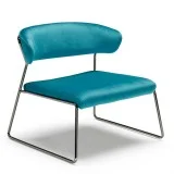 Лаунж-крісло Lisa Lounge 2858 Nickel Blue від виробника S•CAB, артикул (2858NL-V4-50)|3D-моделі|Офіційний імпортер ➜ Вілла Ванілла
