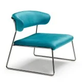 Лаунж-крісло Lisa Lounge 2858 Nickel Blue від виробника S•CAB, артикул (2858NL-V4-50)|3D-моделі|Офіційний імпортер ➜ Вілла Ванілла