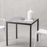 Обідній стіл 80x80 Mirto 2422 Concrete Effect від виробника S•CAB, артикул (2422VA87)|Світлини товарів|Офіційний імпортер ➜ Вілла Ванілла
