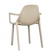 Каталог фото | Крісло Più 2335 Dove Grey (233515) - Вуличні крісла для кафе S•CAB | Вілла Ванілла
